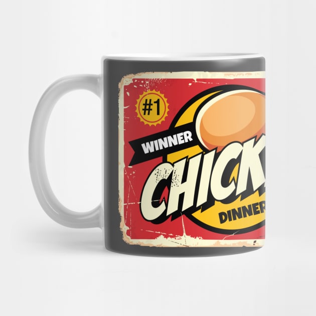 Vintage Winner Winner Chicken Dinner by rjzinger